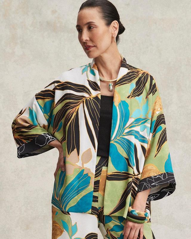 Tropical Palms Kimono Product Image