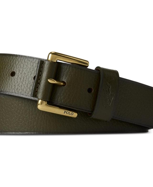 Polo Ralph Lauren Signature Pony Leather Belt Product Image