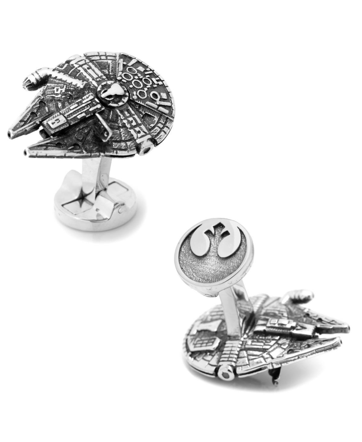 Mens 3D Millennium Falcon Cufflinks Product Image