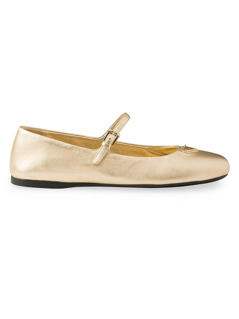 Womens Mordor Nappa Leather Ballerinas Product Image