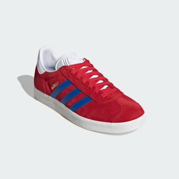 adidas Originals Mens adidas Originals Gazelle - Mens Shoes Semi Pink Spark/Gum/Lucid Blue Product Image