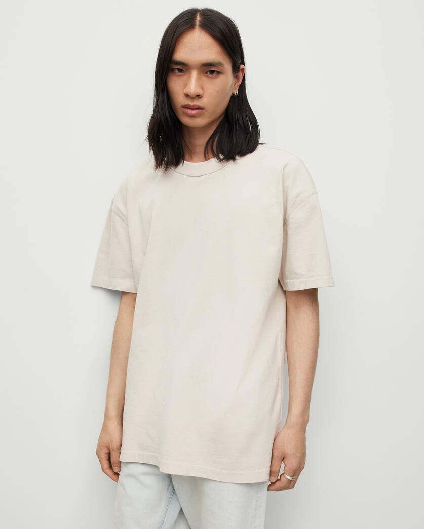 Isac Oversized Crew Neck T-Shirt Product Image