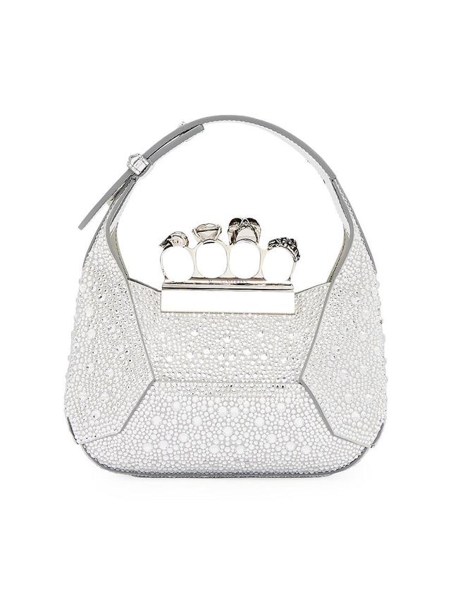 Womens The Mini Jewelled Hobo Bag Product Image