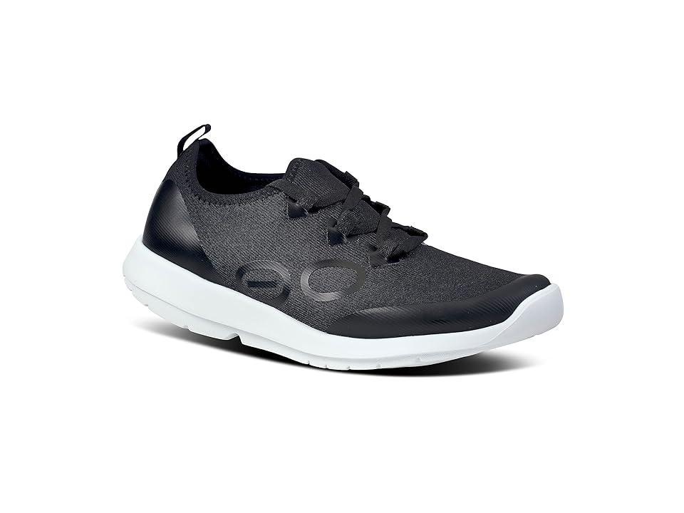 OOFOS Women's OOmg Sport LS Shoe Black) Women's Shoes Product Image