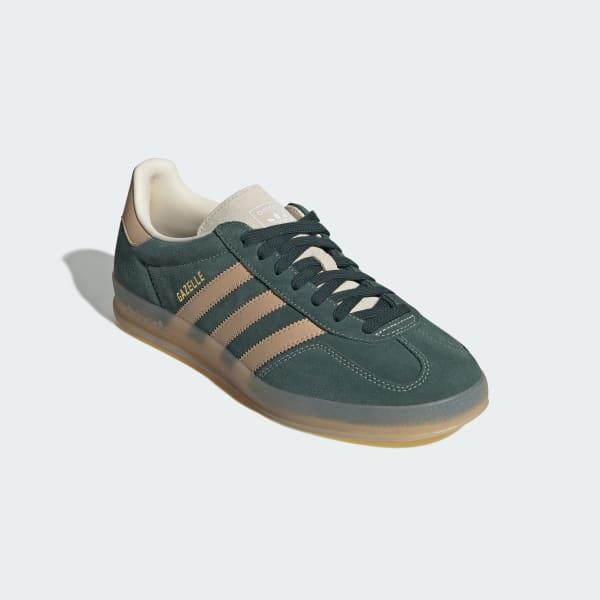 adidas Gazelle Indoor Shoes Shadow Green M 12 / W 13 Mens Product Image