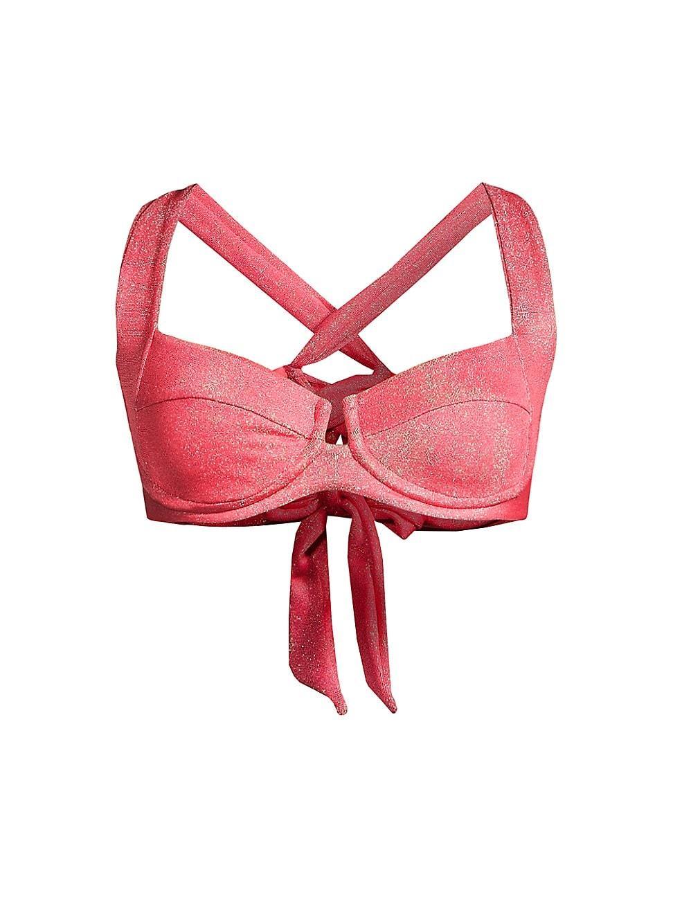 Womens Chloe Swimsuit Top - Haute Pink - Size XS - Haute Pink - Size XS Product Image