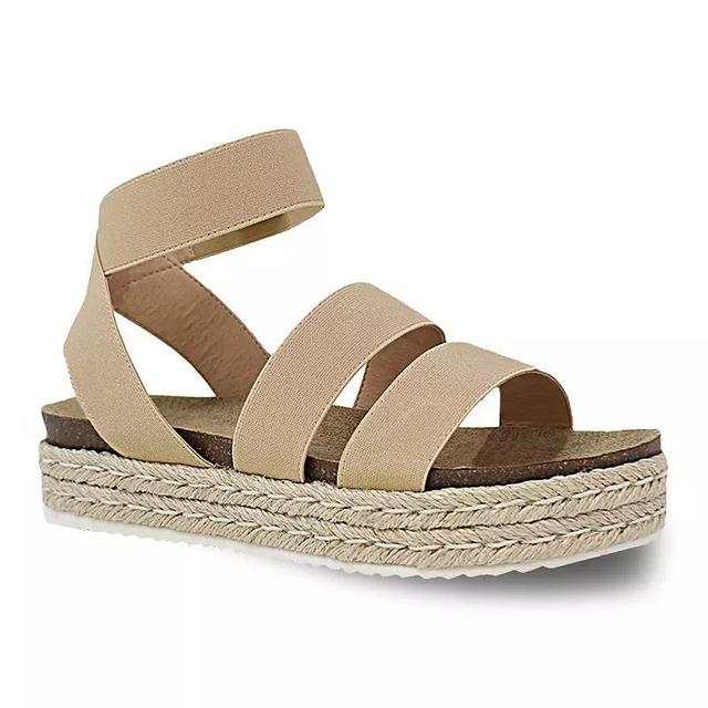 Yoki Chiara 10 Womens Espadrille Platform Sandals Product Image