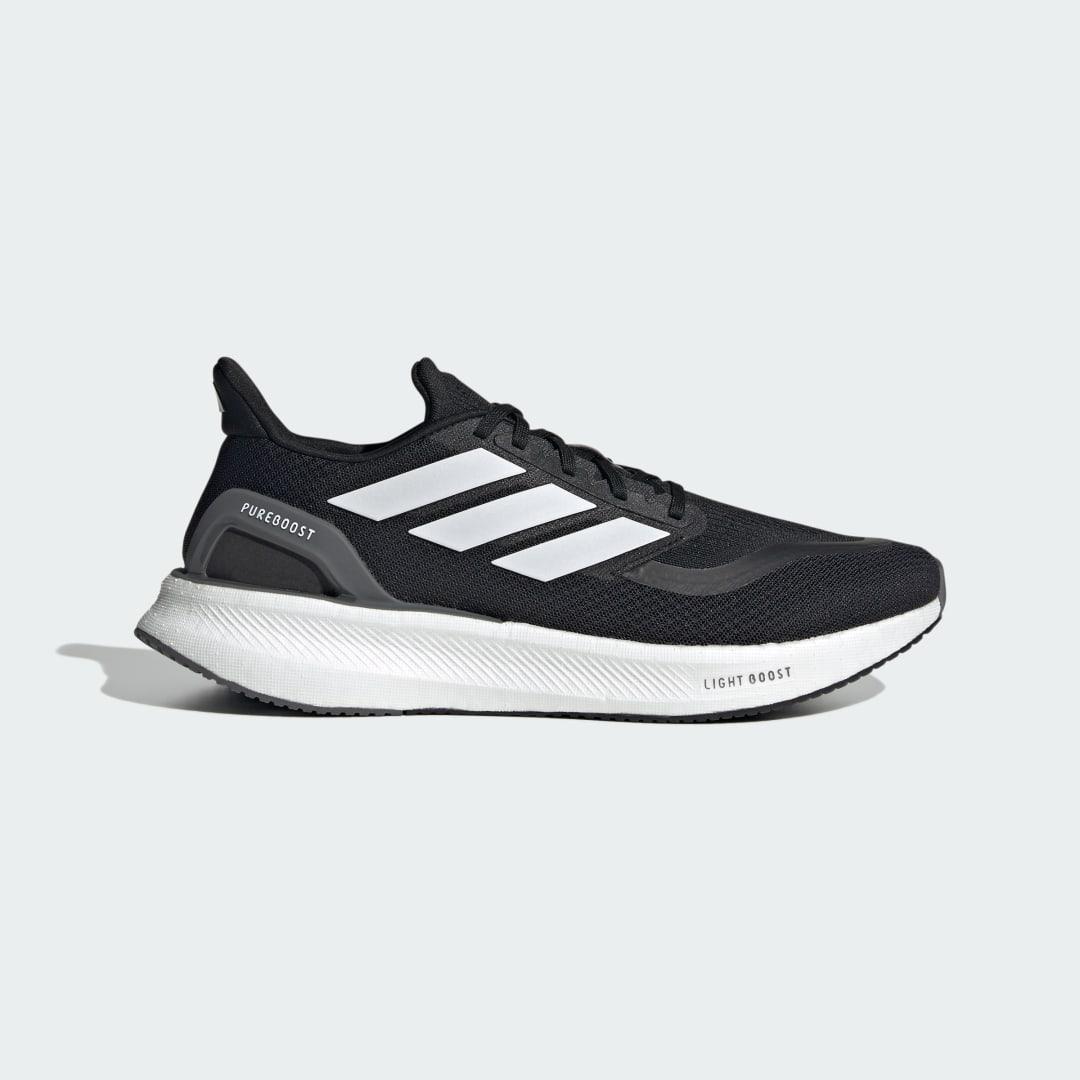 adidas Pureboost 5 Running Shoes Core Black 10.5 Mens Product Image