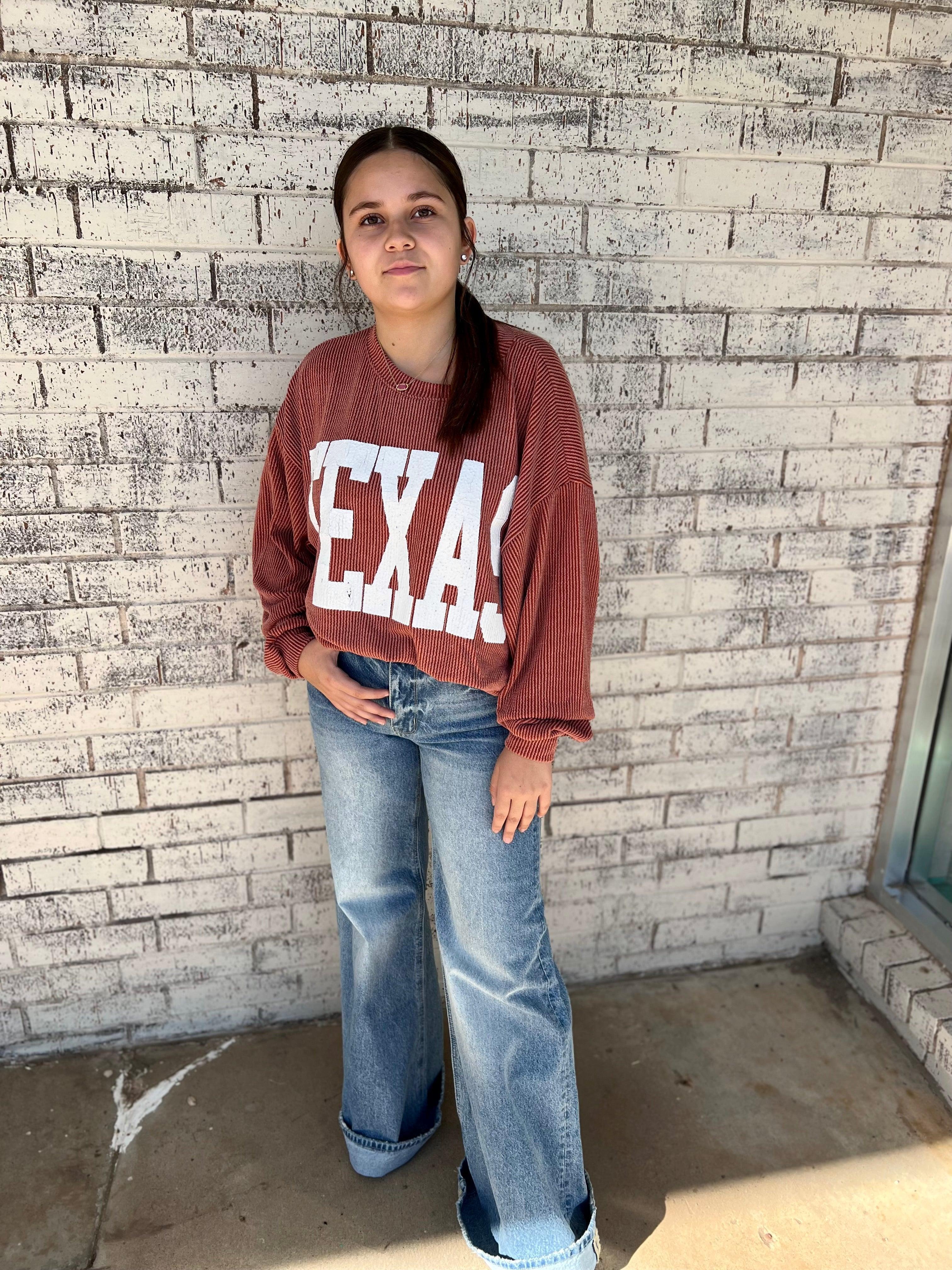 The Texas Graphic Sweatshirt (MULTIPLE COLORS) Product Image