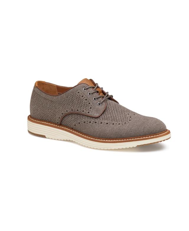 Johnston & Murphy Mens Upton Knit Wingtip Dress Shoes Product Image