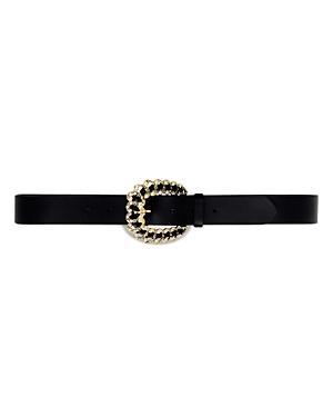 Maje Womens Alma Jewel Buckle Belt Product Image