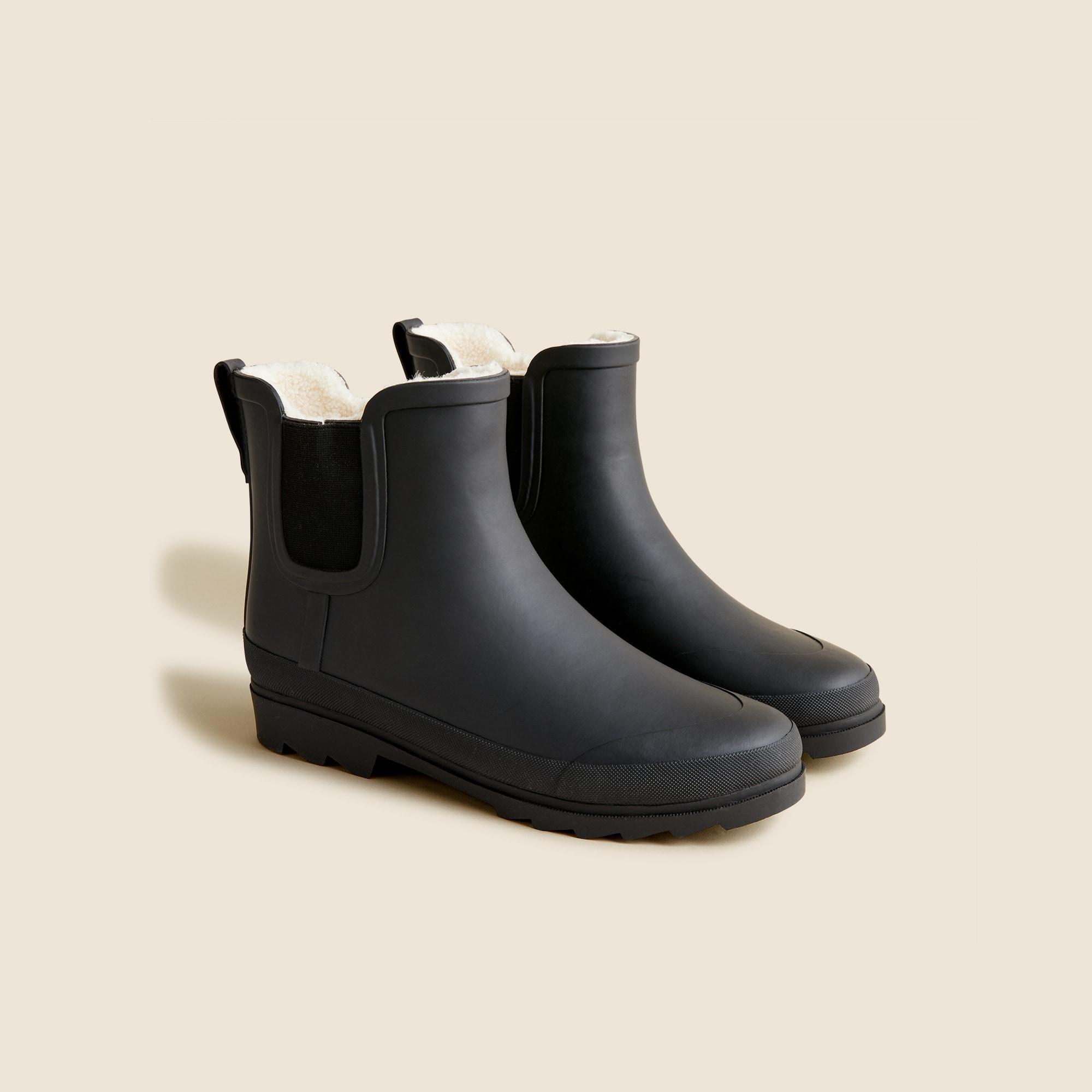 Sherpa-lined Chelsea rain boots Product Image