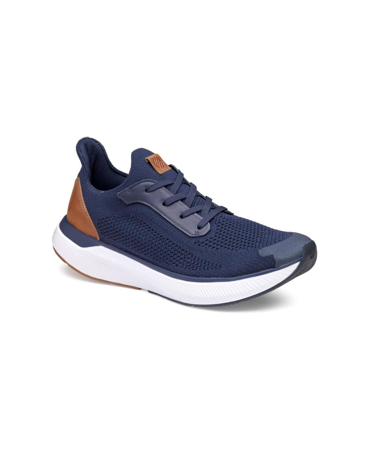 Johnston & Murphy Mens Miles Knit Lace-Up Sneakers Product Image