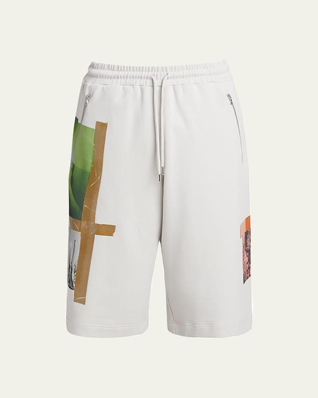 Mens Haskos Terry Club-Print Shorts Product Image