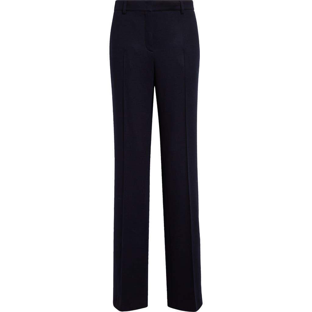 AKRIS PUNTO Chiaro Signature Jersey Pants In Navy Product Image