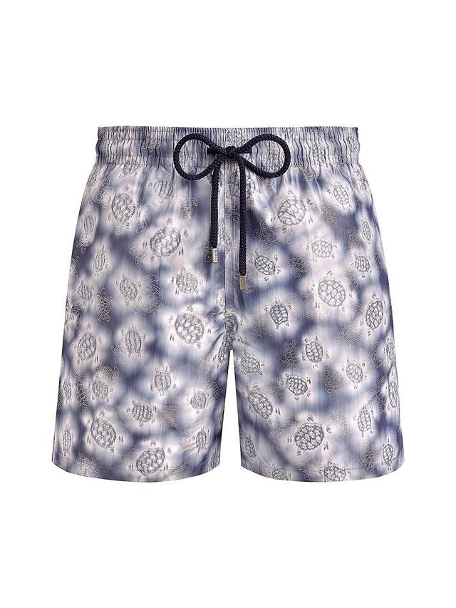 Mens Turtle Graphic Swim Shorts Product Image