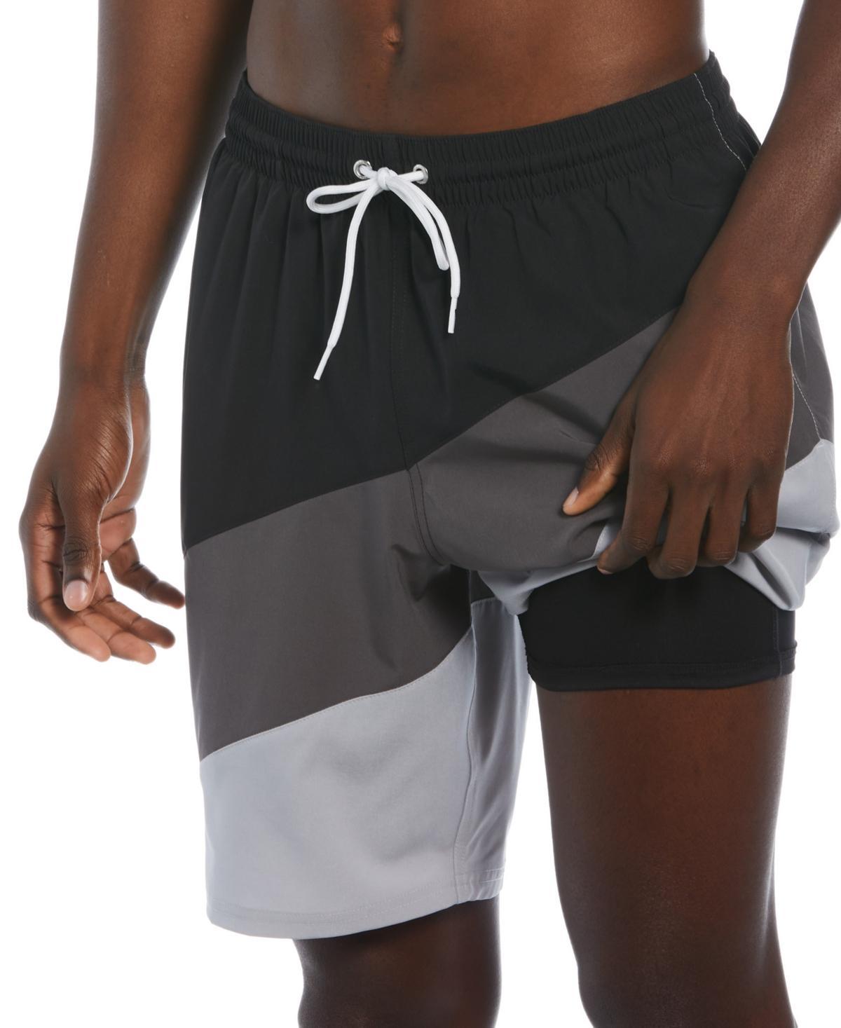 Nike Mens Color Surge Colorblocked 9 Swim Trunks Product Image