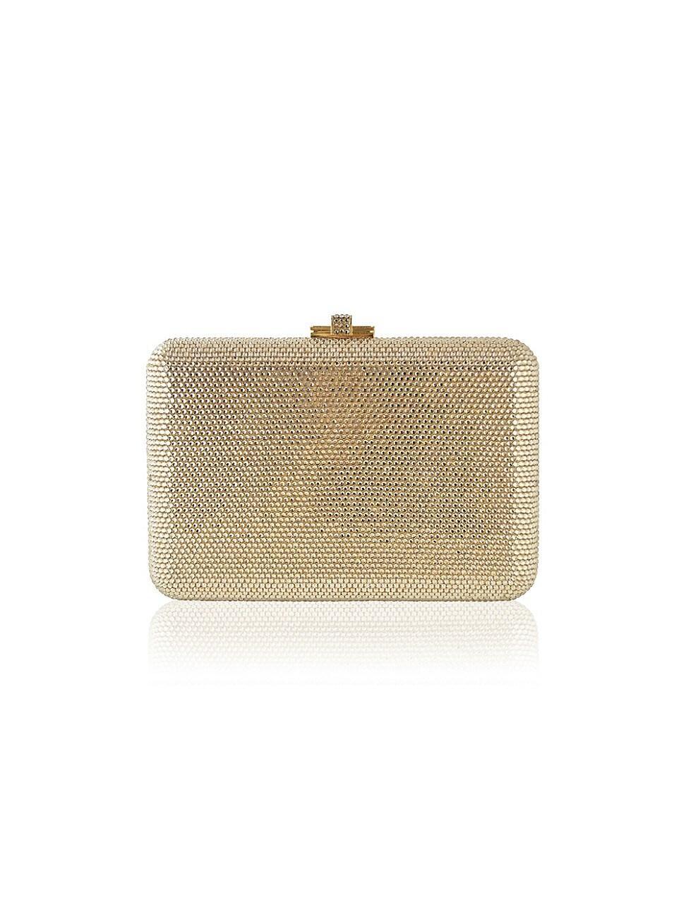 Womens Slim Slide Crystal Clutch Product Image