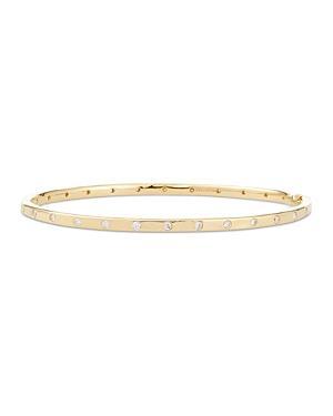 Ippolita Stardust Diamond Thin Hinge Bangle Product Image