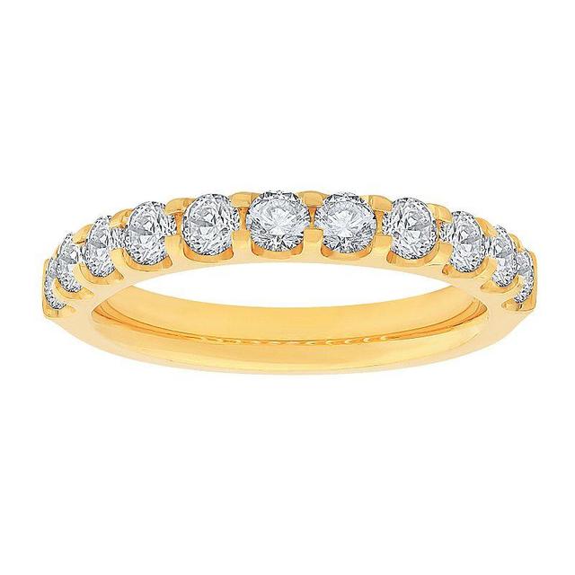 Diamond Medley 14k Gold 1 Carat T.W. Lab-Grown Diamond Ring, Womens White Product Image