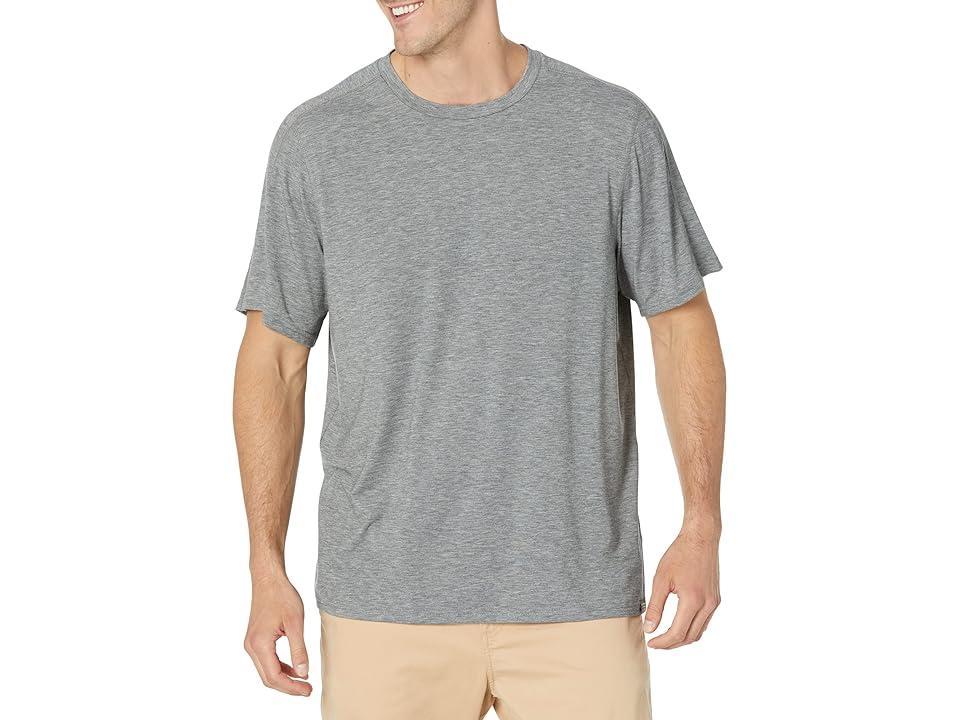 L.L.Bean Everyday SunSmart Tee Short Sleeve - Tall (Gray Heather) Men's Clothing Product Image