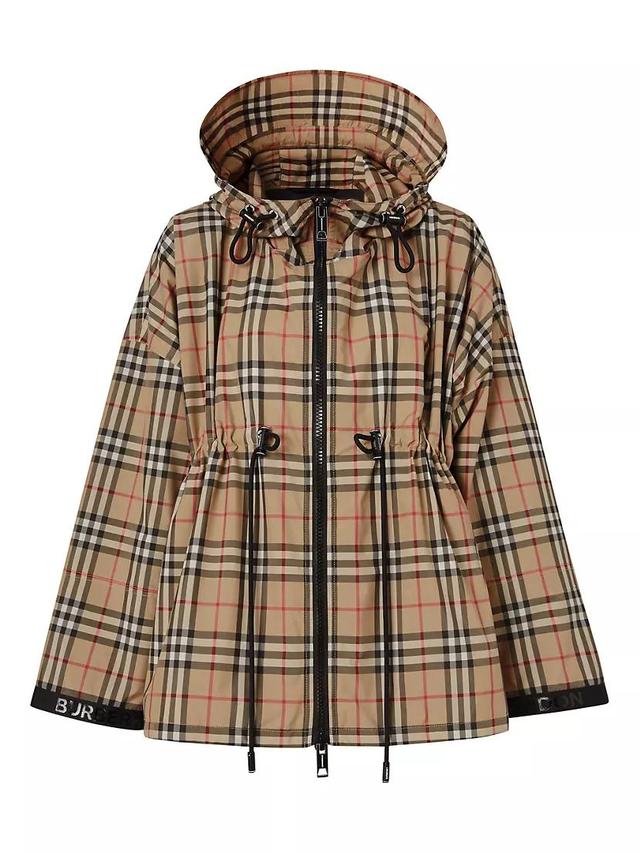 Bacton Hooded Check Logo Coat Product Image