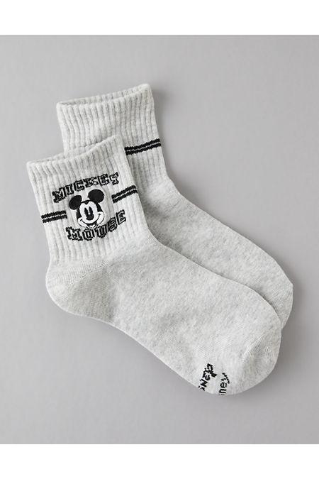 AE Mickey Mouse Varsity Boyfriend Socks Womens Product Image