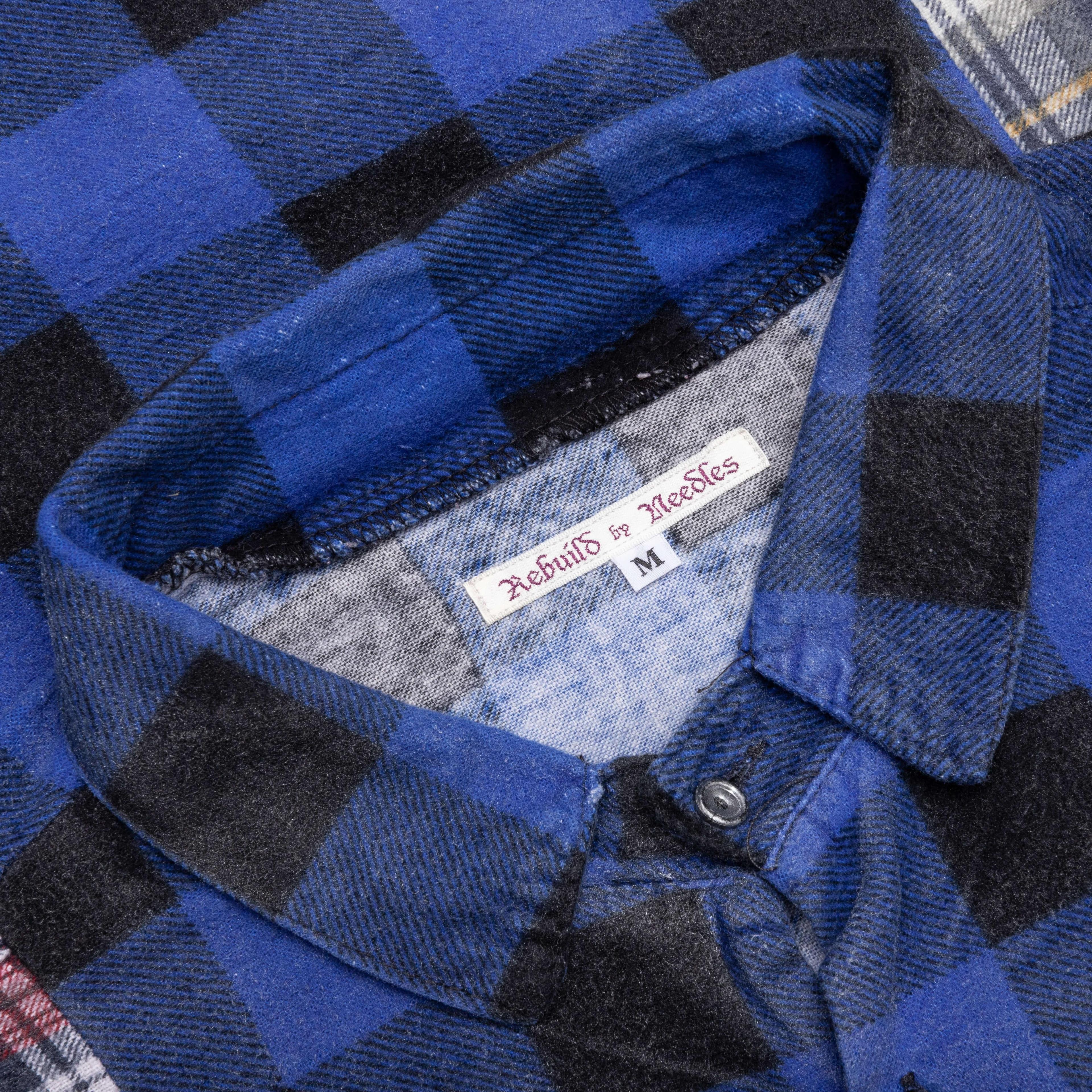 Flannel Shirt 7 Cuts Reflection Shirt - Assorted Male Product Image