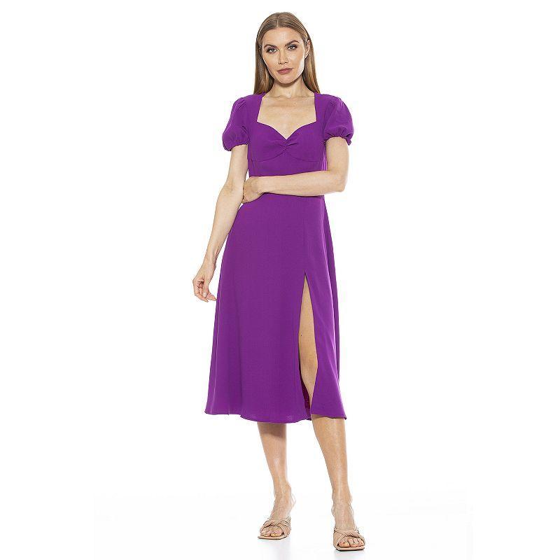 Womens ALEXIA ADMOR Gracie Fit & Flare Dress Product Image