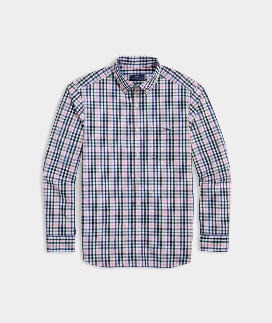 Stretch Poplin Tattersall Shirt Product Image