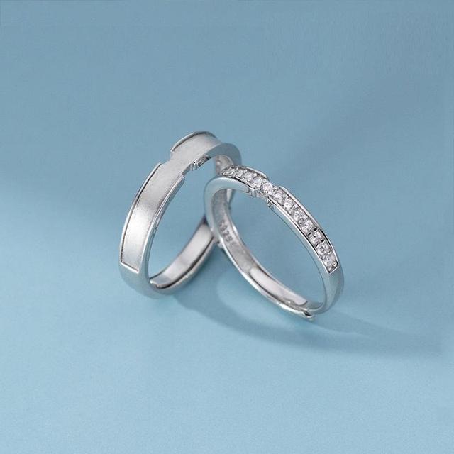 Couple Matching Open Ring Product Image