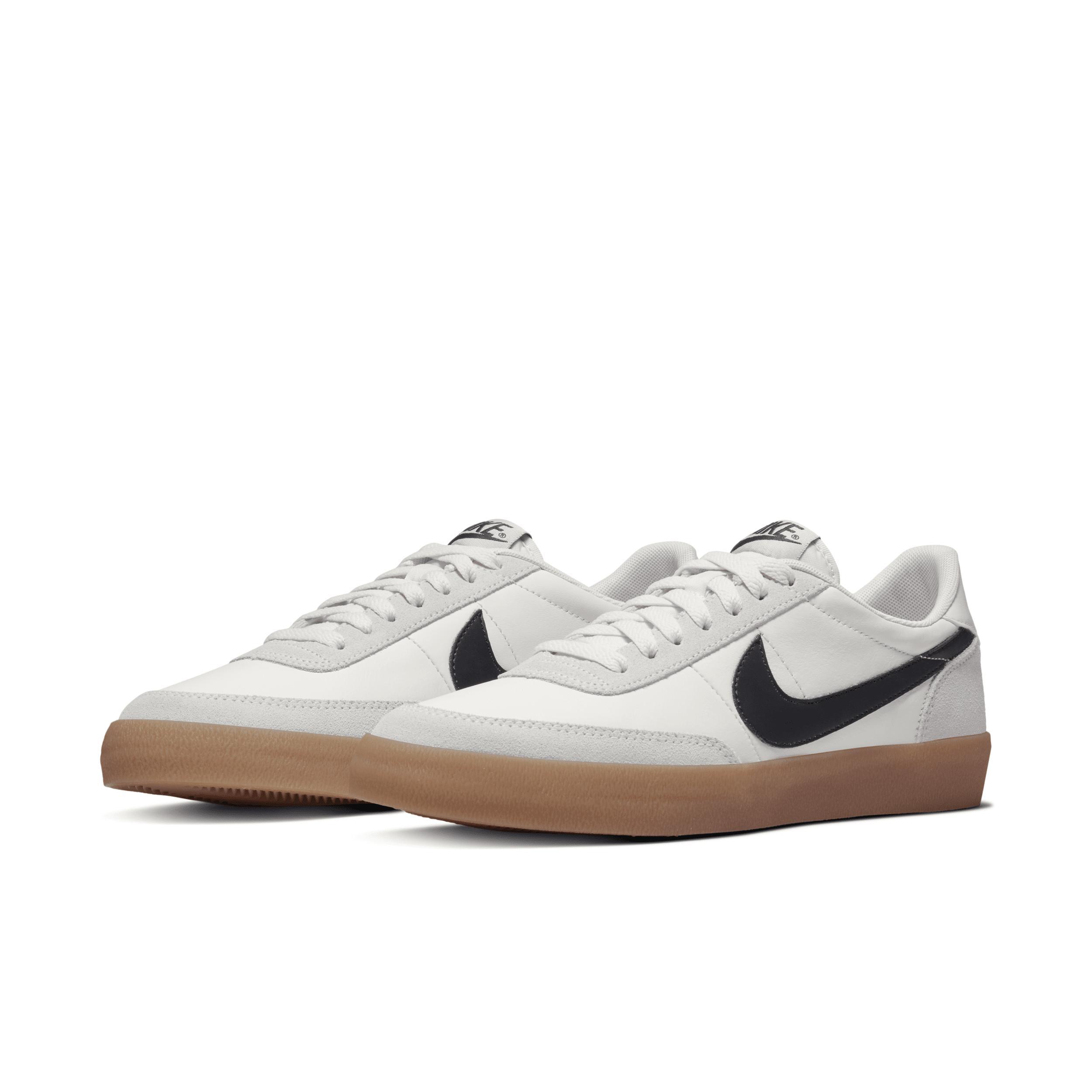 Nike Mens Nike Killshot 2 Leather - Mens Skate Shoes White/Grey/Yellow Product Image