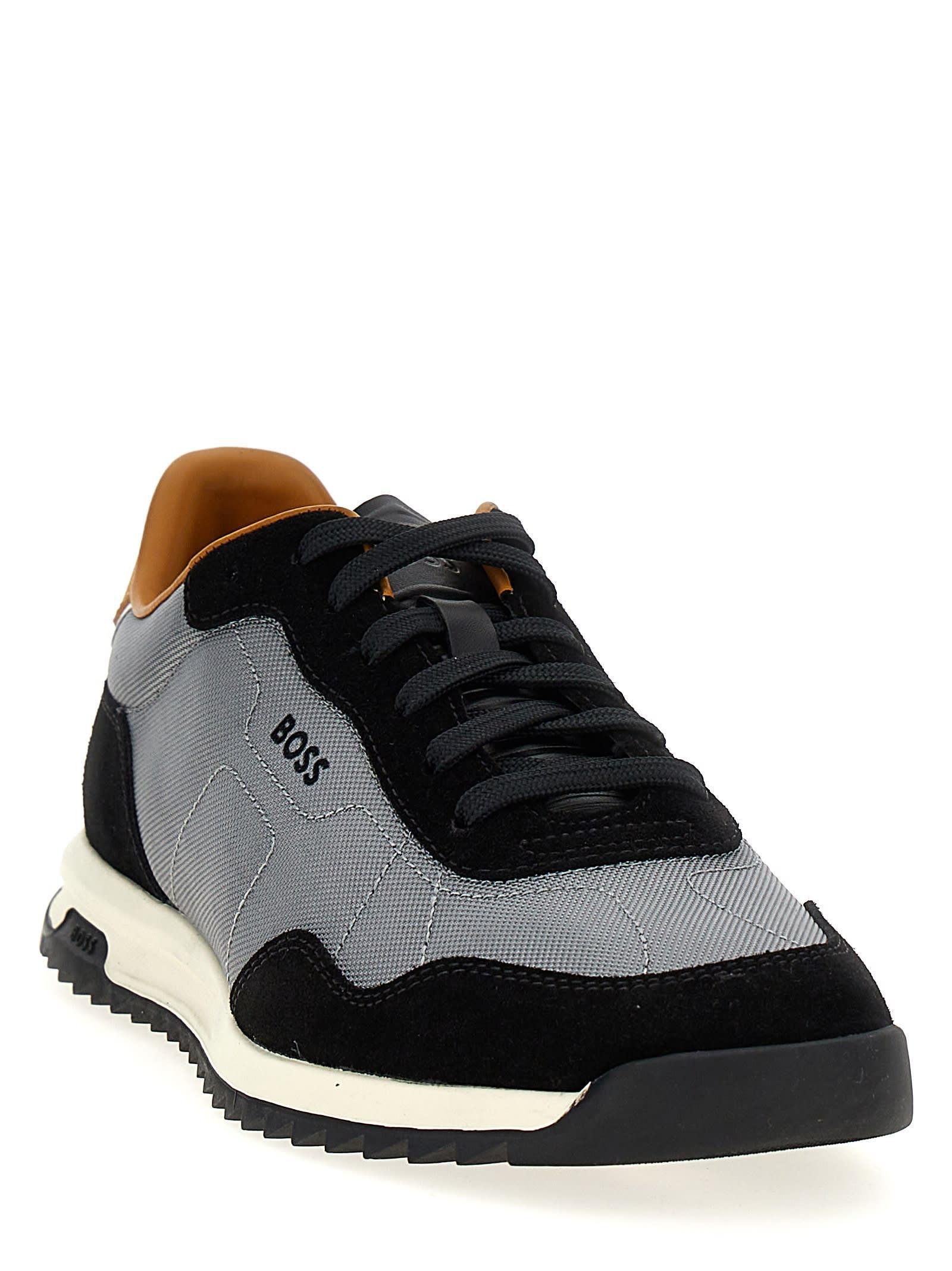 HUGO BOSS Zayn Sneakers In Gray Product Image