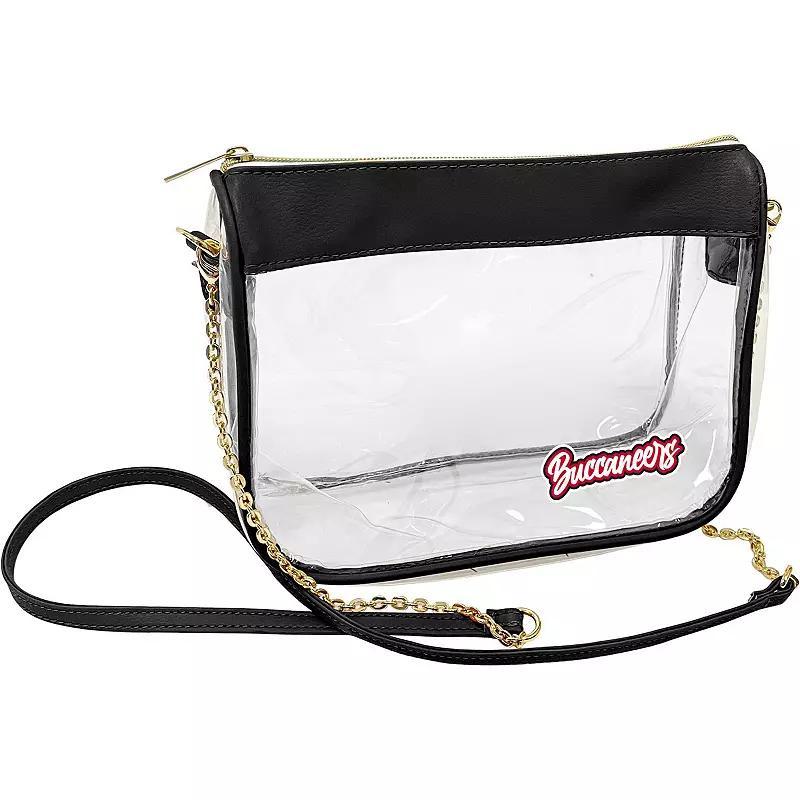 Womens Chicago Cubs Hype Stadium Crossbody Clear Bag Product Image