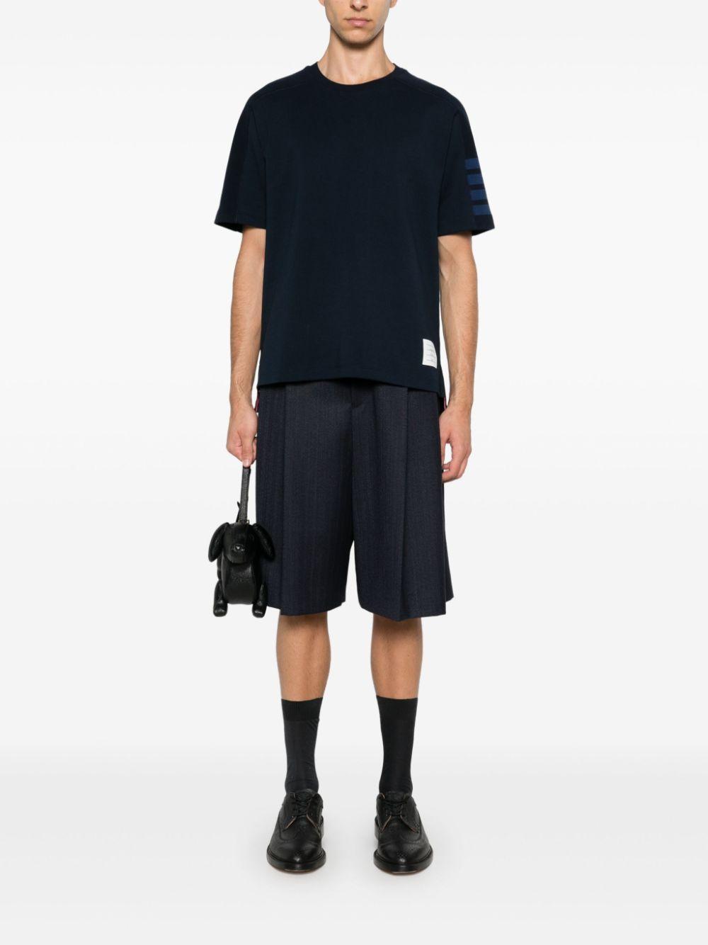 THOM BROWNE T-shirt In Navy Product Image