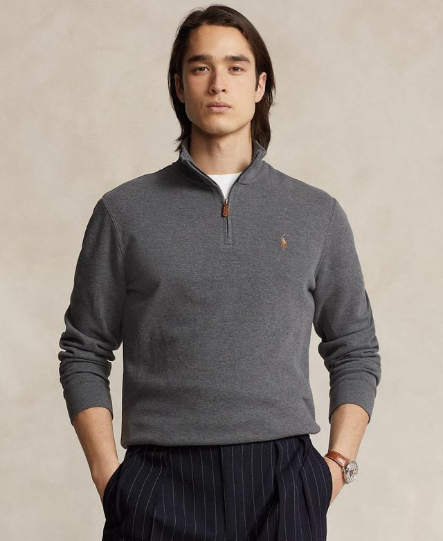 Polo Ralph Lauren Mens Estate-Rib Cotton Quarter-Zip Pullover Product Image