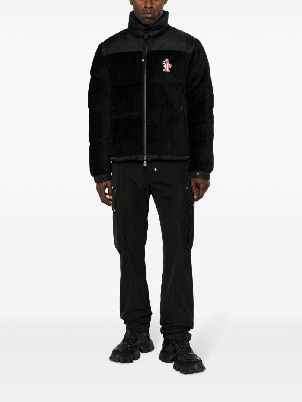 Padded Down Jacket In Black Product Image