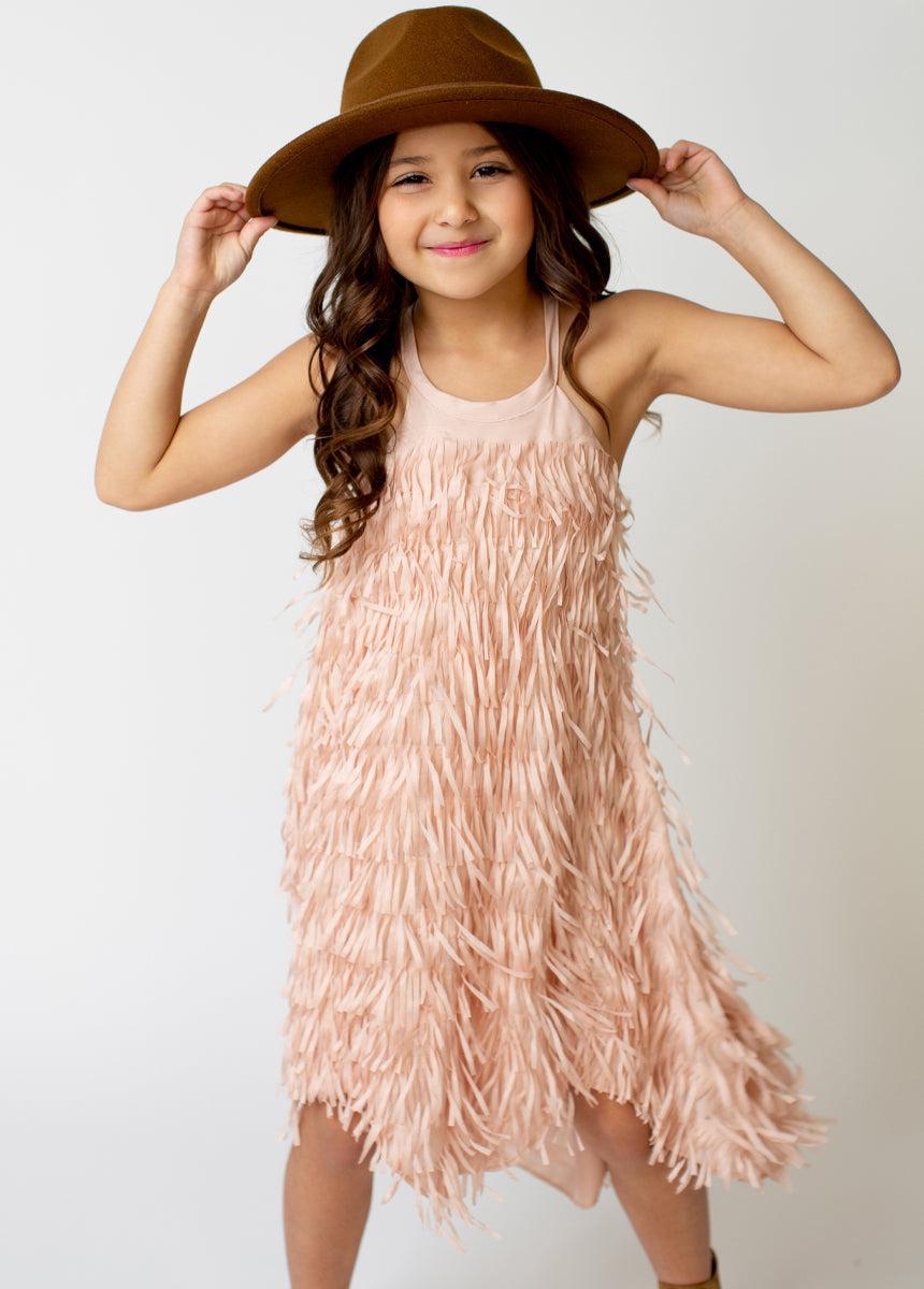 Caleo Dress in Blush Product Image