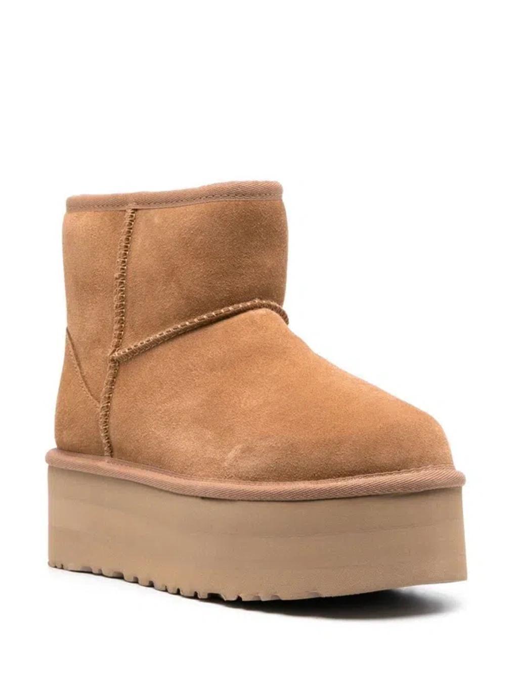 UGG Chunky Slip-on Boots In Chestnut product image