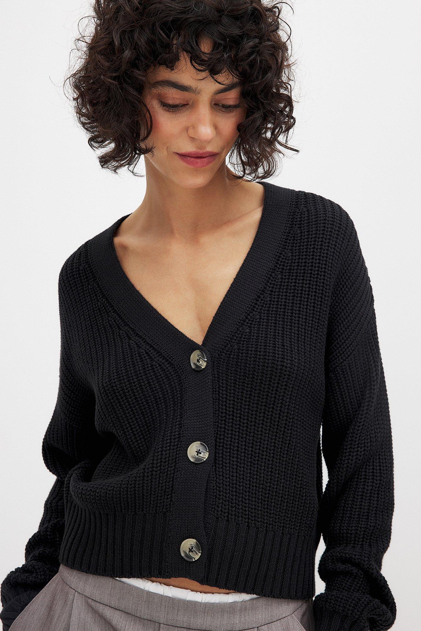 Short Knitted Cardigan Product Image