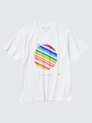 Peace For All Short-Sleeve Graphic T-Shirt (Emmanuelle Moureaux) White 3XL UNIQLO US Product Image