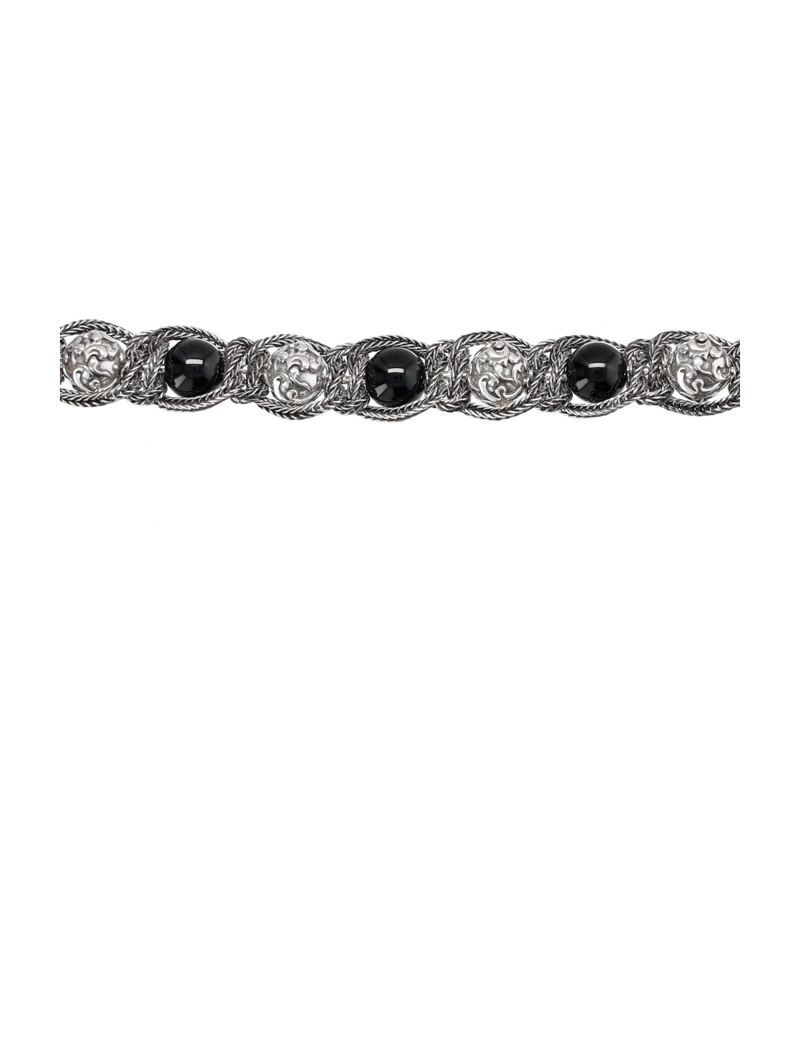 Shamballa Bracelet In Black Product Image