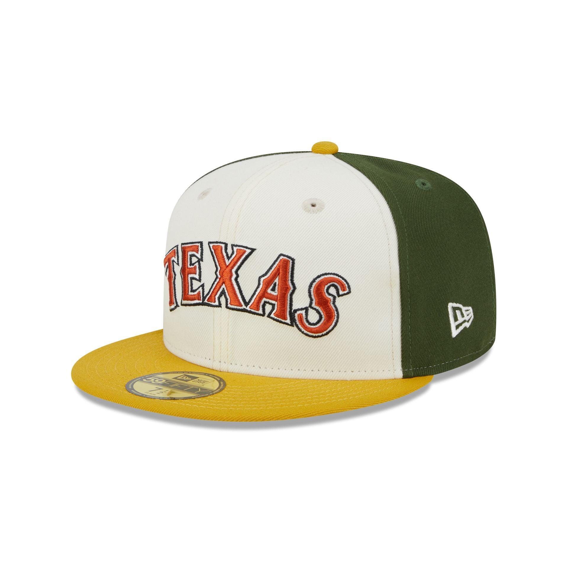 Texas Rangers Two Tone Honey 59FIFTY Fitted Hat Male Product Image