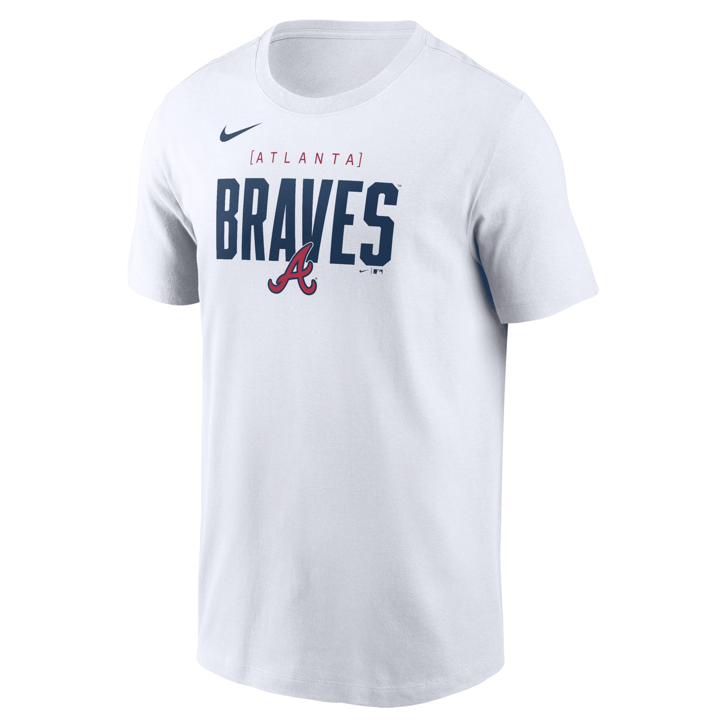 Atlanta Braves Home Team Bracket Nike Mens MLB T-Shirt Product Image