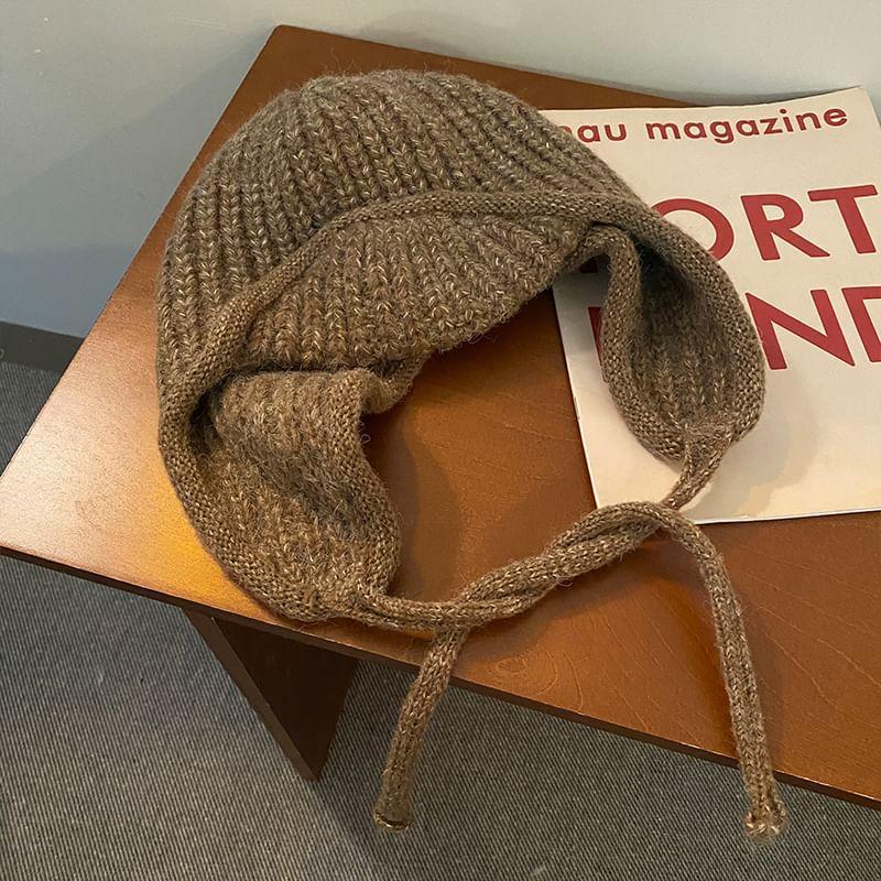 Knit Trapper Hat Product Image