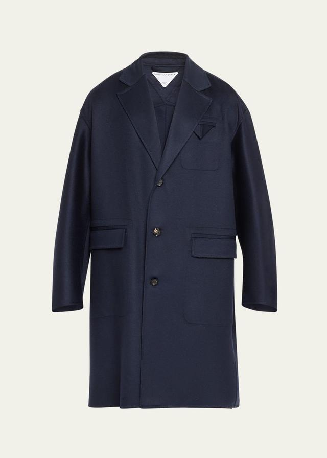 Mens Wool-Cashmere Topcoat Product Image