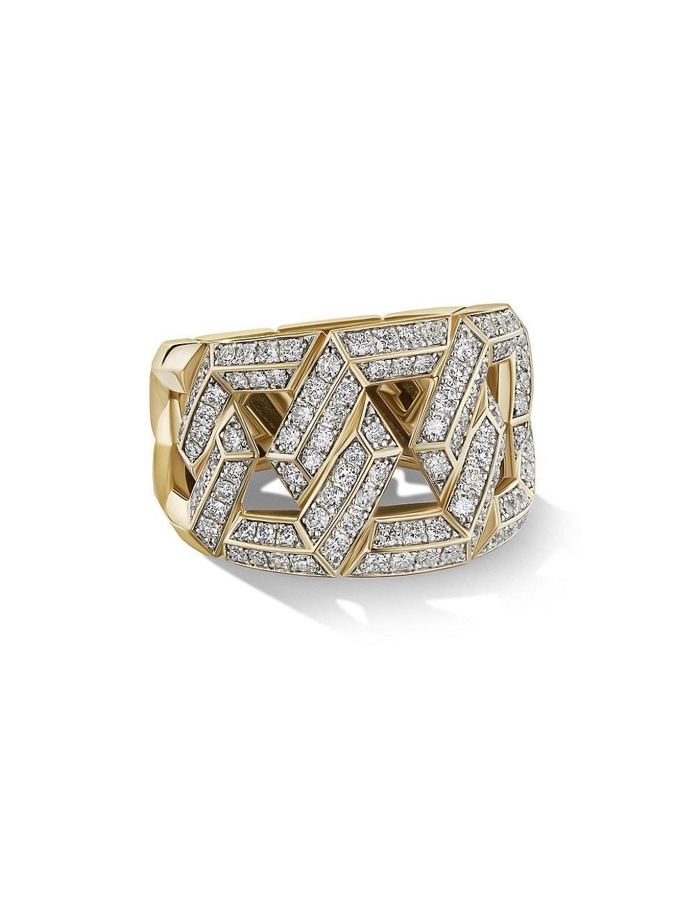 Womens Carlyle Ring In 18K Yellow Gold Product Image