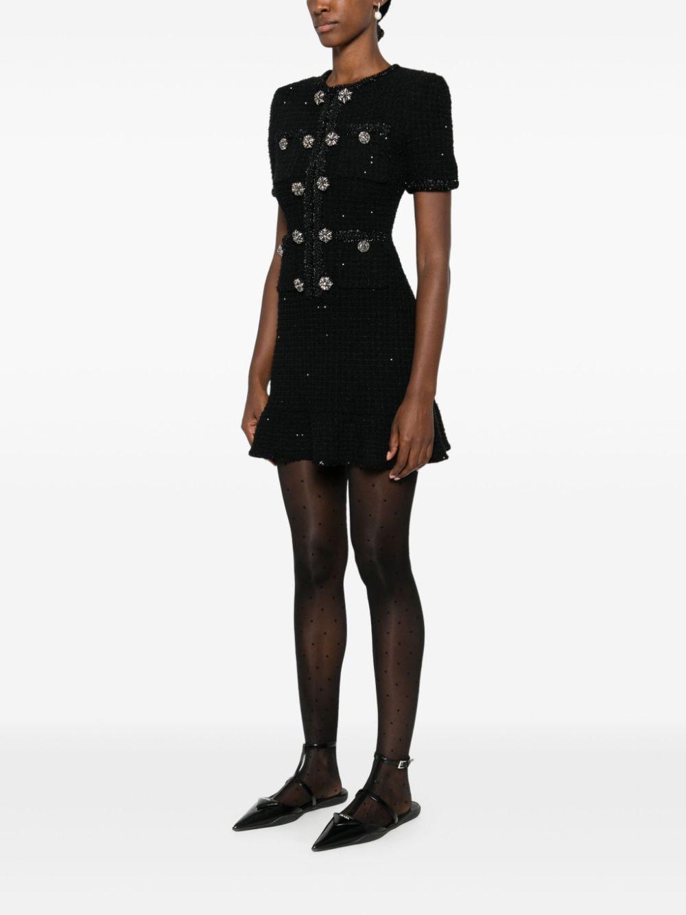 sequin-embellished mini dress Product Image