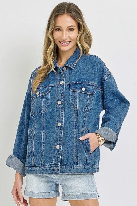 Oversized Denim Jacket product image