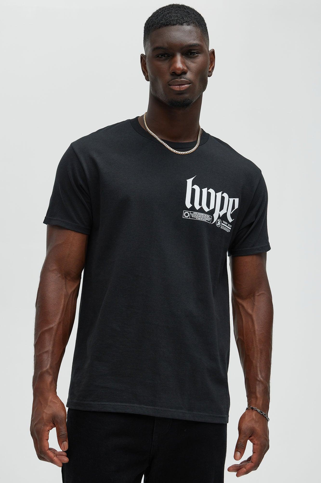 Hope Anchors The Soul Short Sleeve Tee - Black Product Image